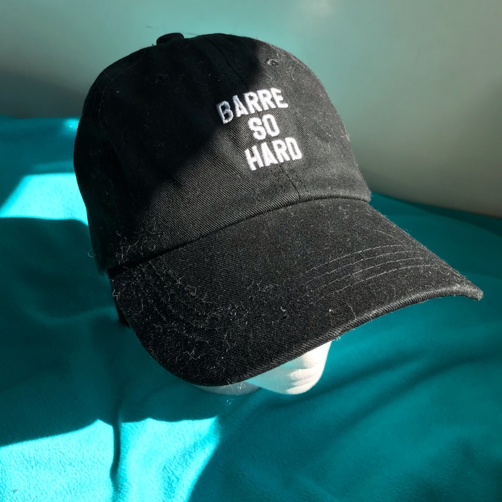BARRE SO HARD baseball cap/hat 🖤🧢